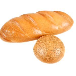 Sliced Brioche Bap With Sesame Seeds