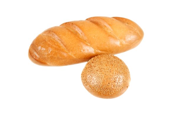 Sliced Brioche Bap With Sesame Seeds